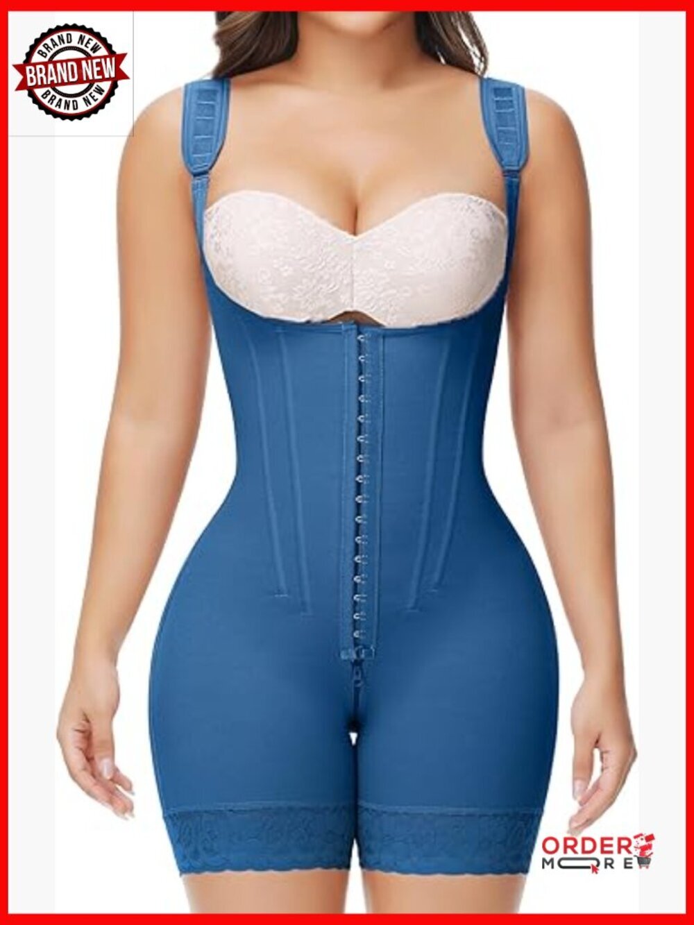 Shapewear Bodysuit Tummy Control Fajas Colombianas Postpartum Slenderizing